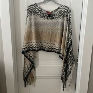 Missoni Black and White Knit Top